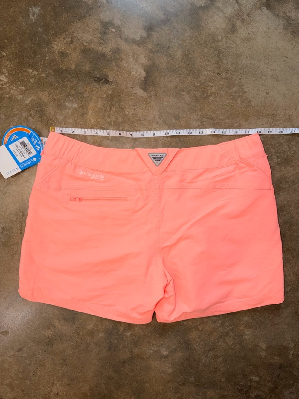 Columbia Coral Omni-Shade Hiking Shorts Women’s Outdoor Fishing Trail Shorts L - Picture 8 of 14